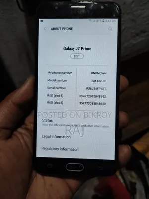 Samsung Galaxy J7 Prime 16 GB Black