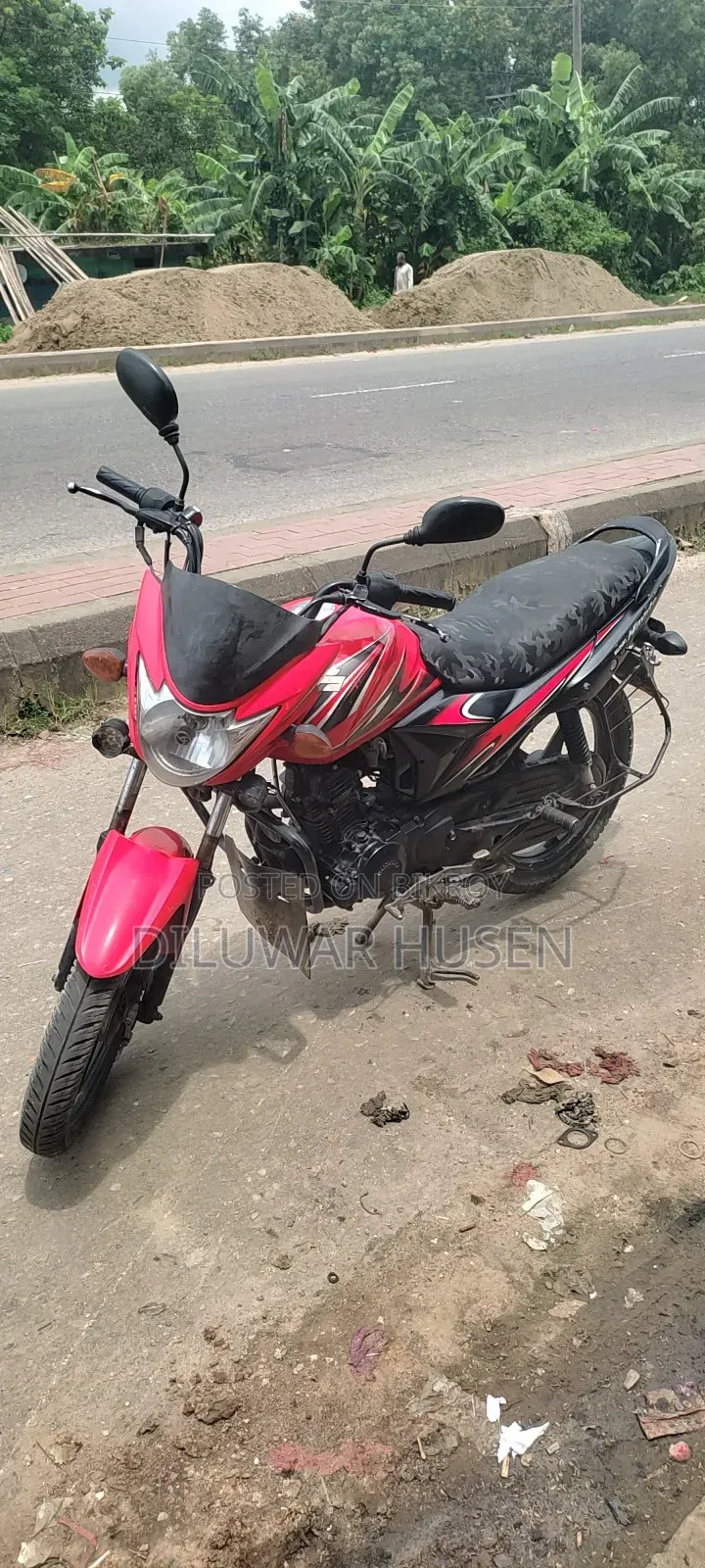 Suzuki Hayate 2018 Red