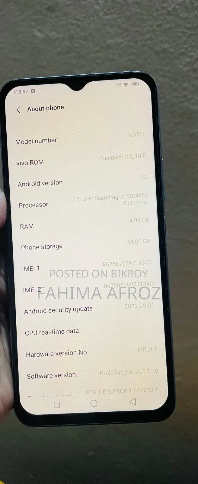 Vivo Y20 64 GB