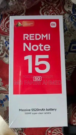 Xiaomi Redmi Note 15 256 GB Black