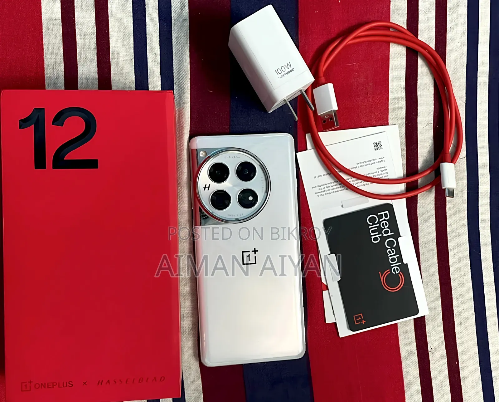 New OnePlus 12 256 GB White