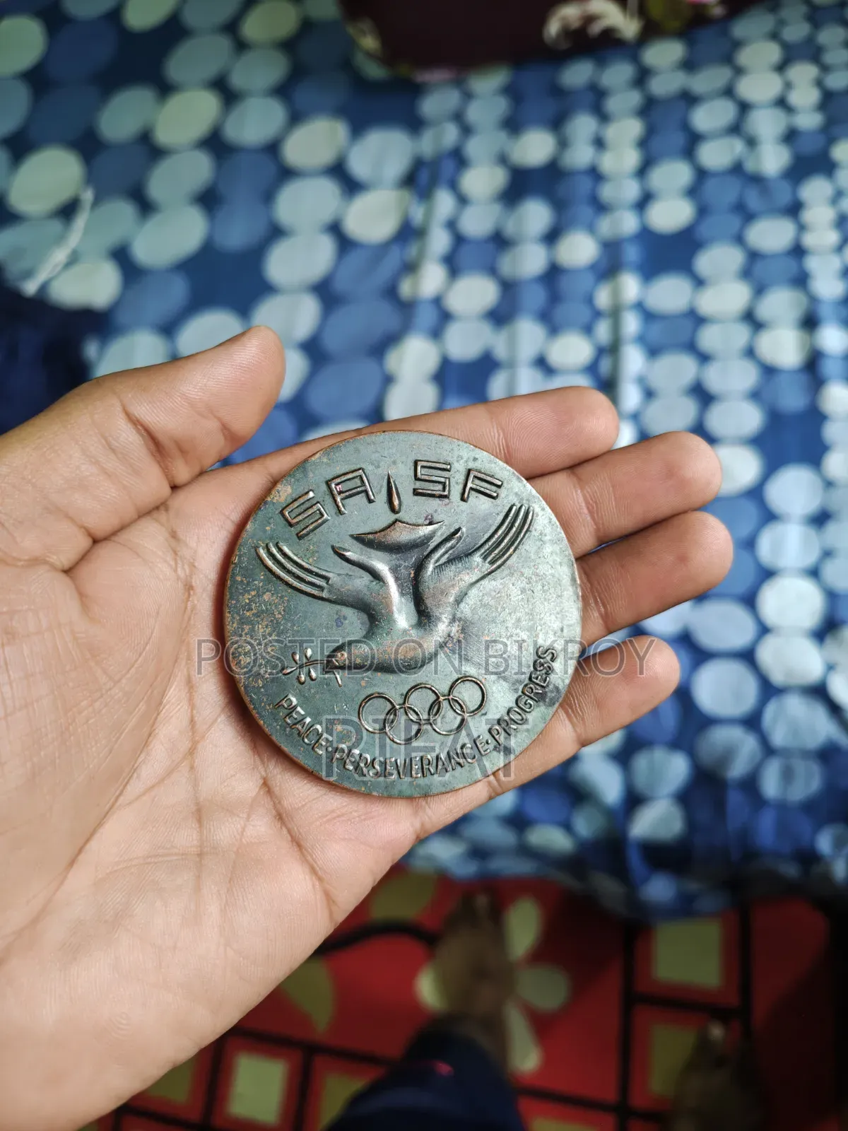 SAF Games Medallion 1987
