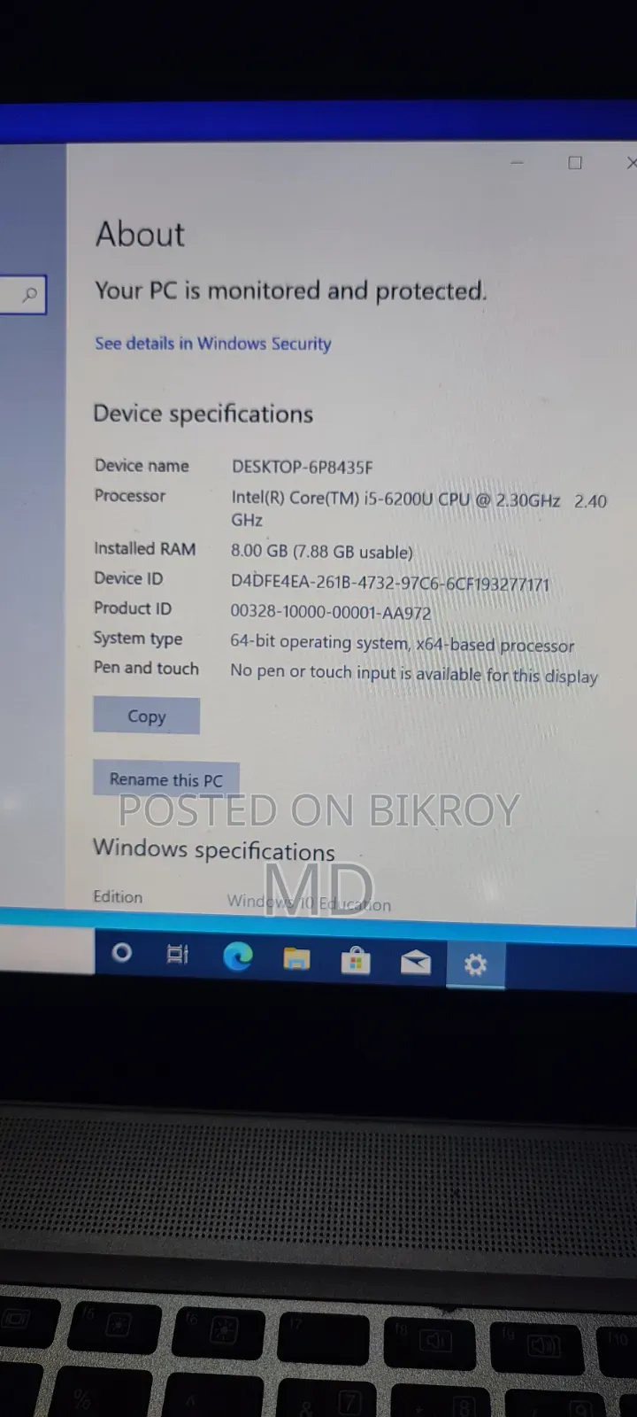 Laptop HP EliteBook 840 G3 8GB Intel Core i5 HDD+SSD 1T