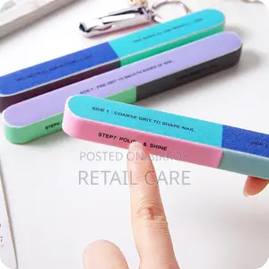 3PCS - 7 Way Nail Filer & Buffer Shaper for Smooth Polished Nails