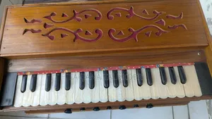 Traditional Handmade Wooden Harmonium for Sale