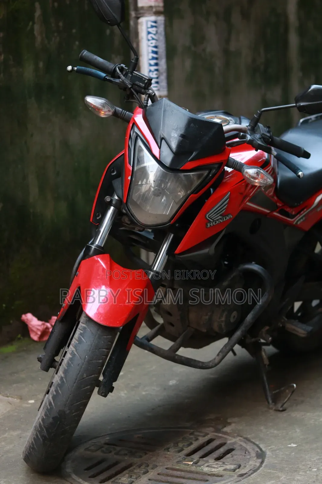 Honda Hornet 2018 Red
