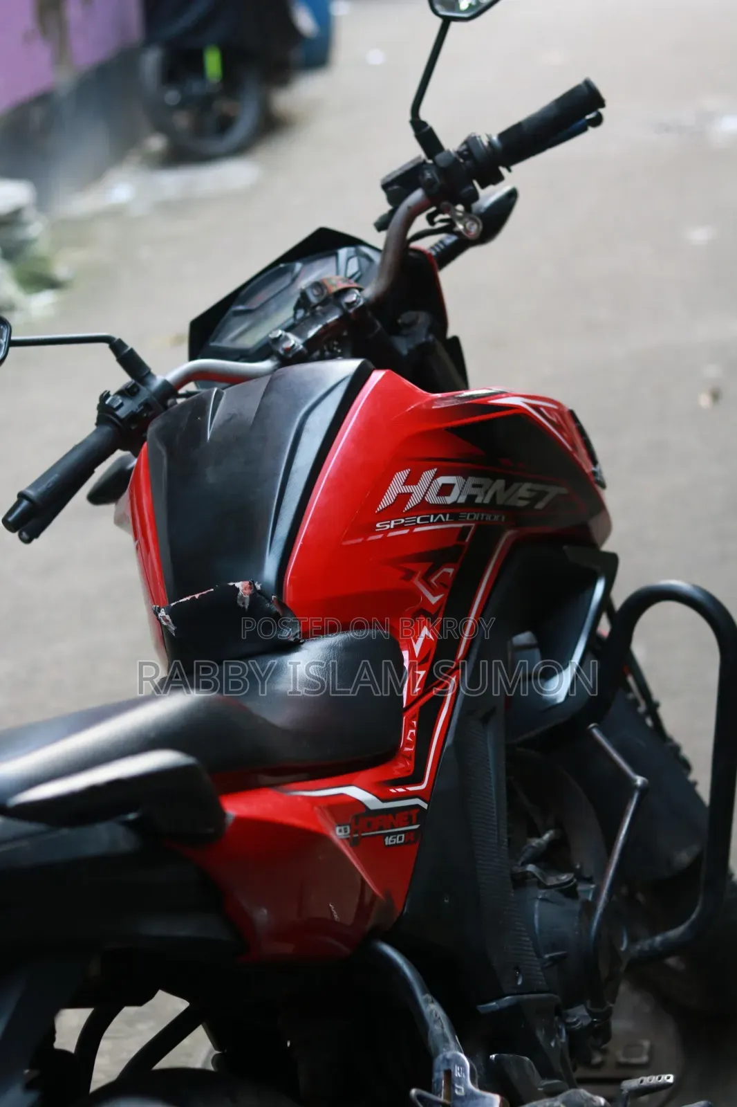 Honda Hornet 2018 Red