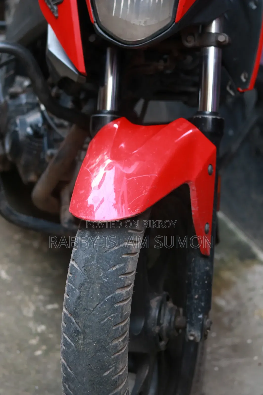 Honda Hornet 2018 Red