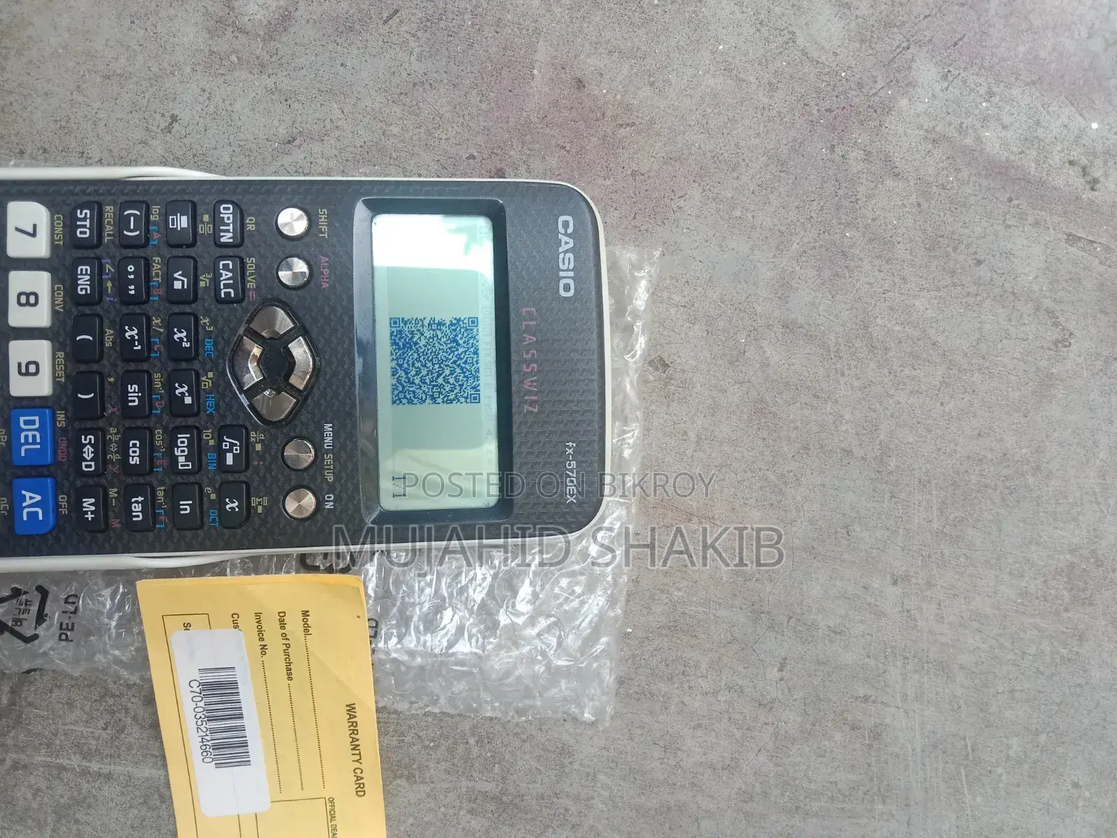 Casio Fx 570-Ex Scientific Calculator for Sell