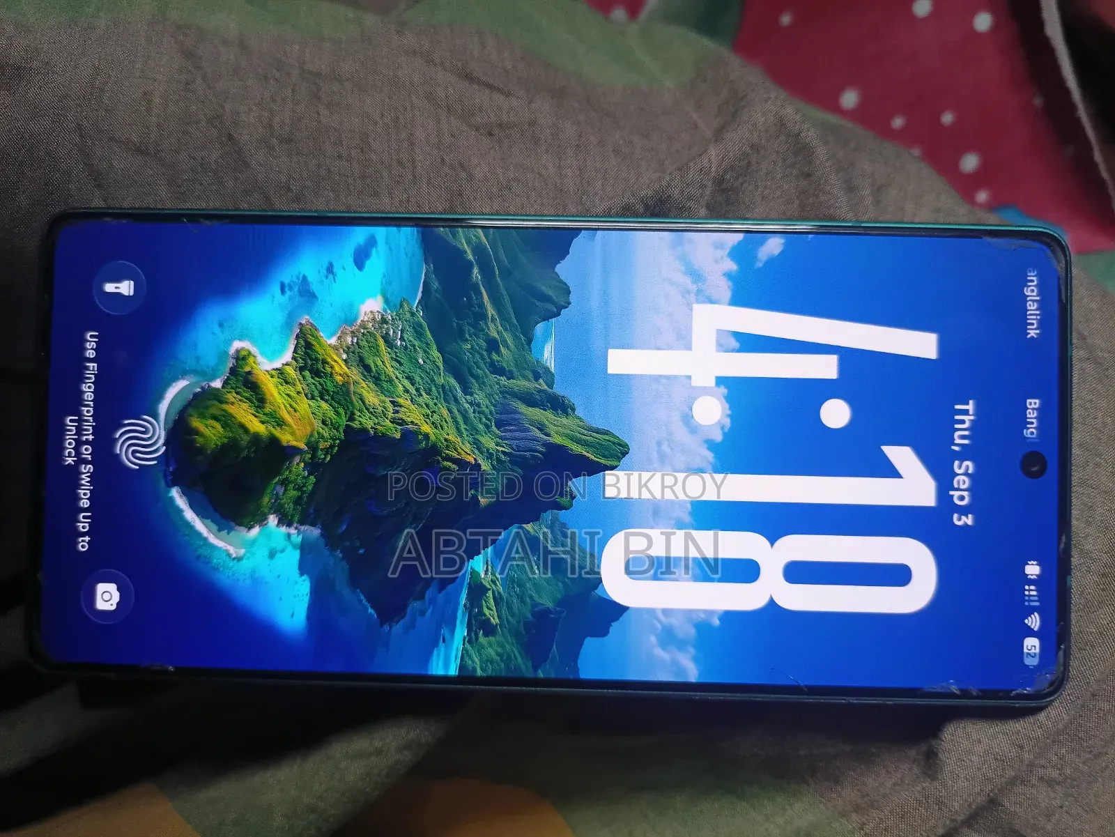 Infinix Note 50 4G 256 GB Blue