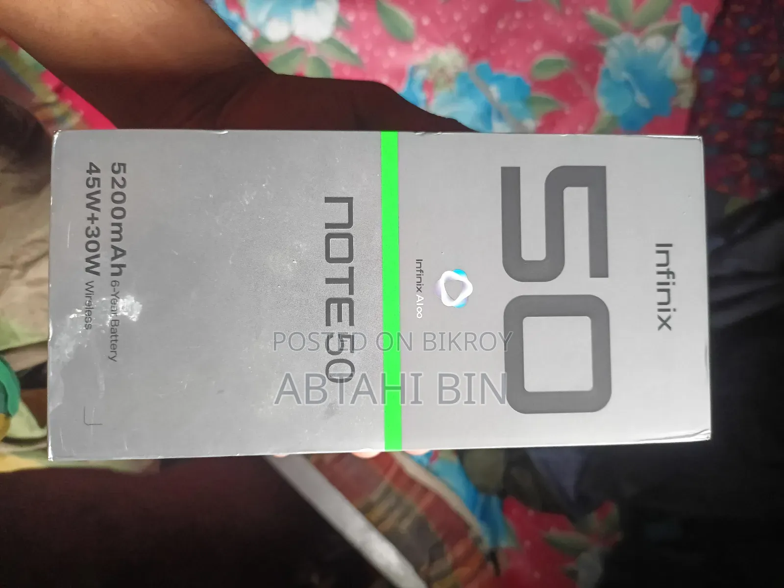 Infinix Note 50 4G 256 GB Blue