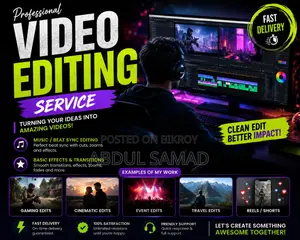 Professional Video Editing Service