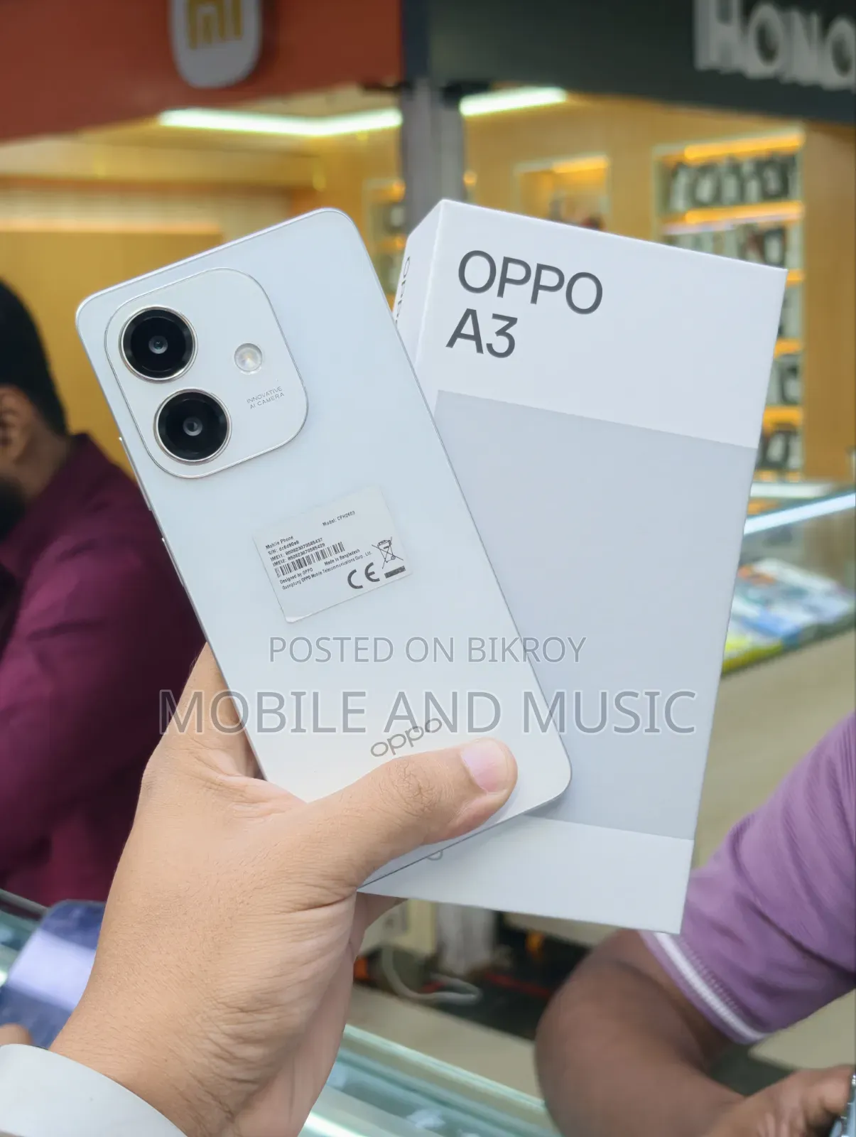 Oppo A3 128 GB White