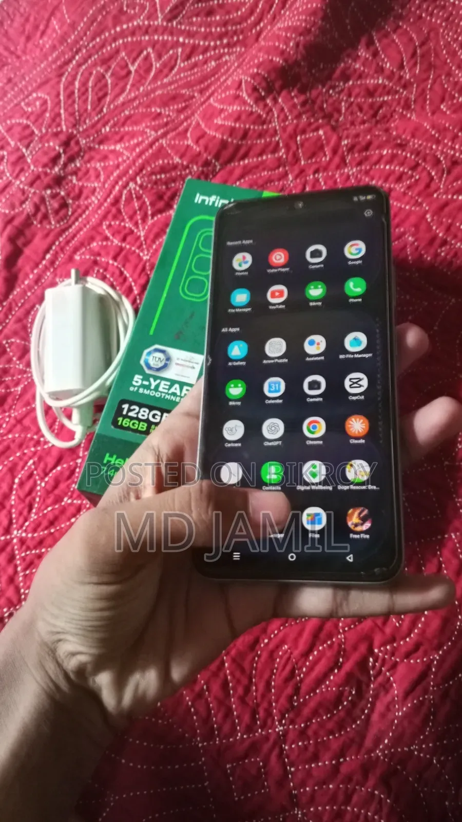 Infinix Hot 50 Pro 256 GB Silver