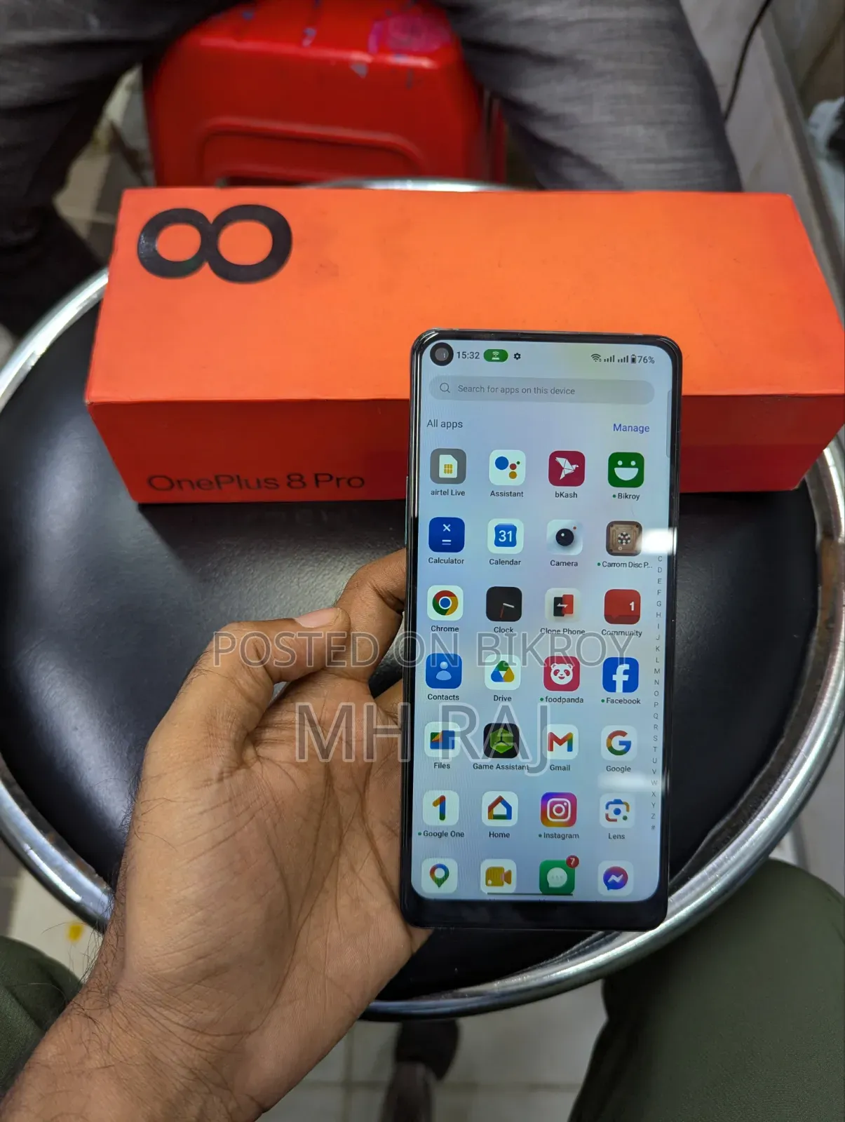 OnePlus 8 Pro 256 GB Green