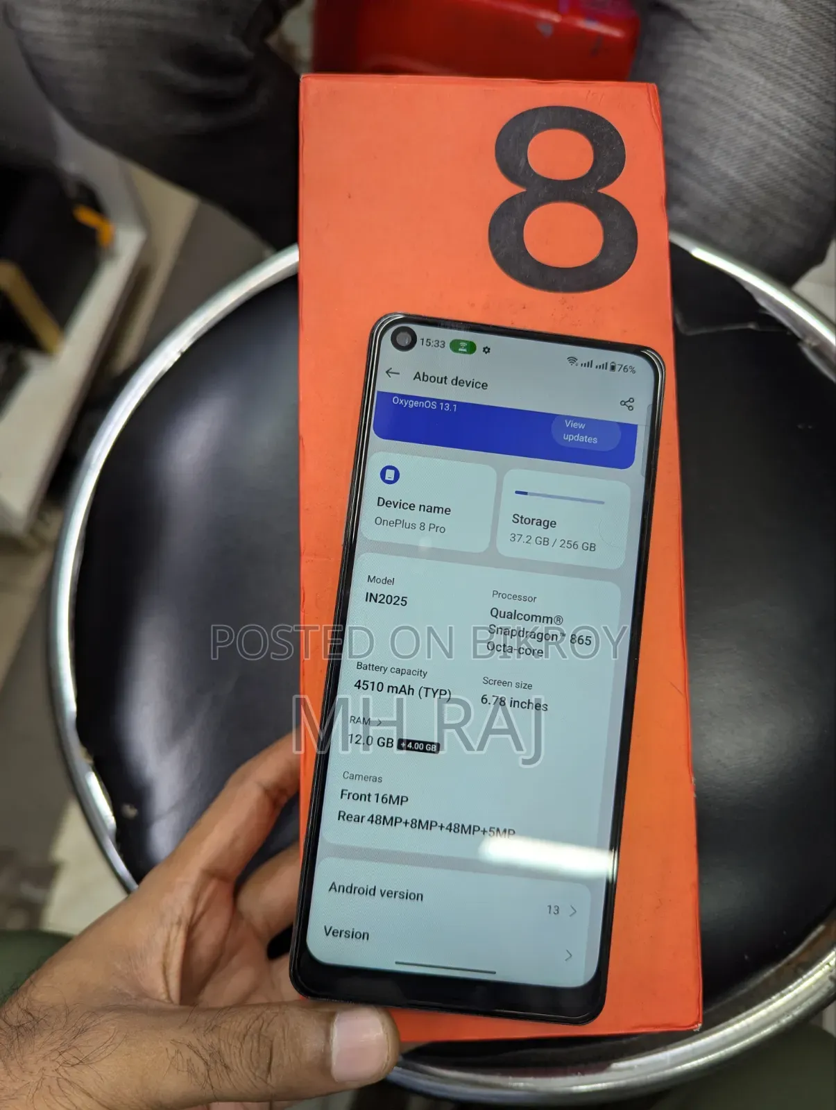 OnePlus 8 Pro 256 GB Green