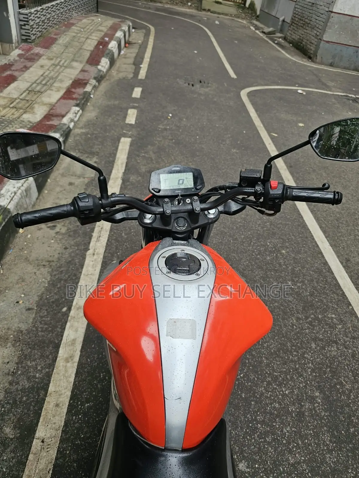 Suzuki Gixxer 2023 Orange