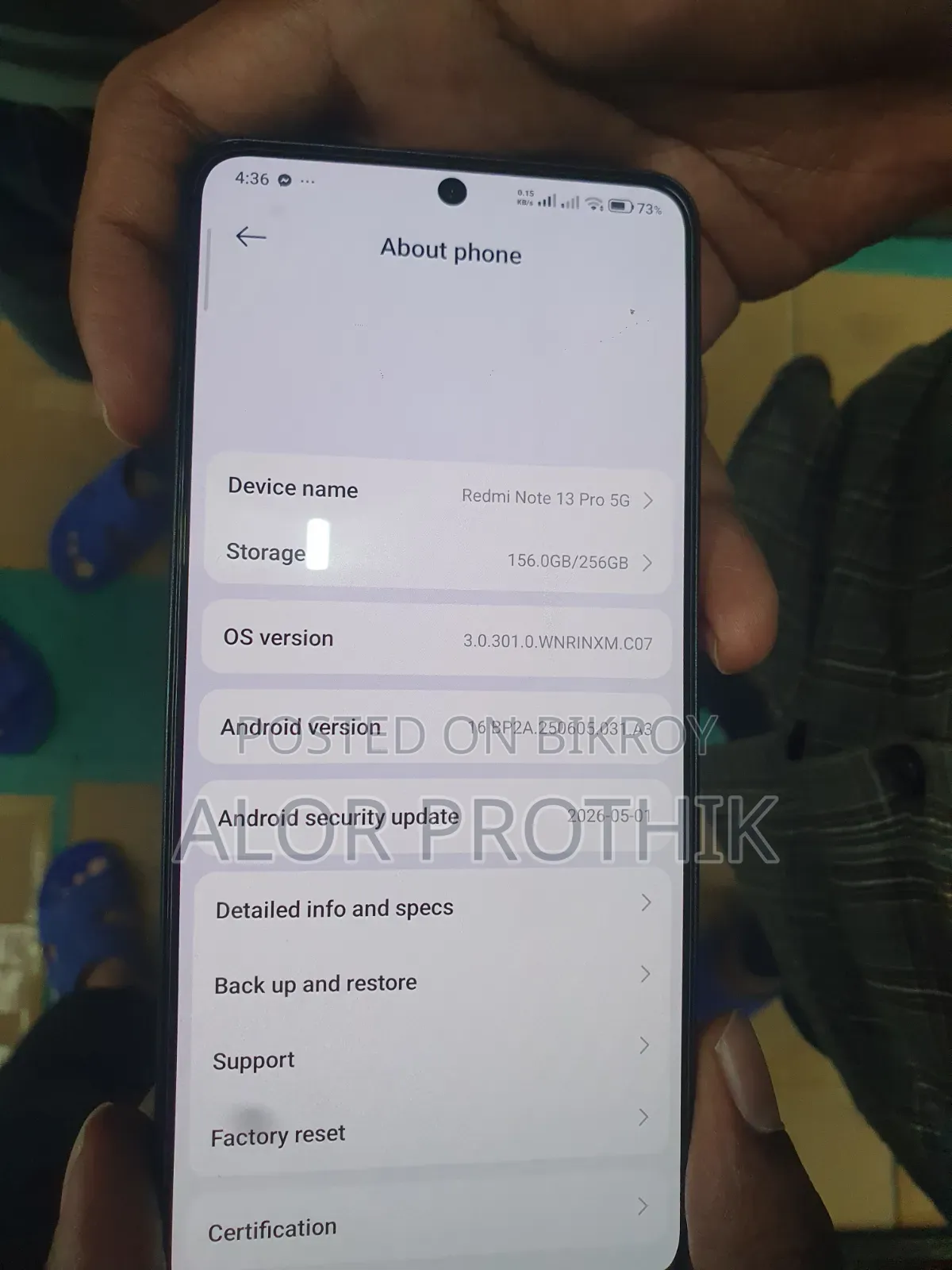 Xiaomi Redmi Note 13 256 GB Red