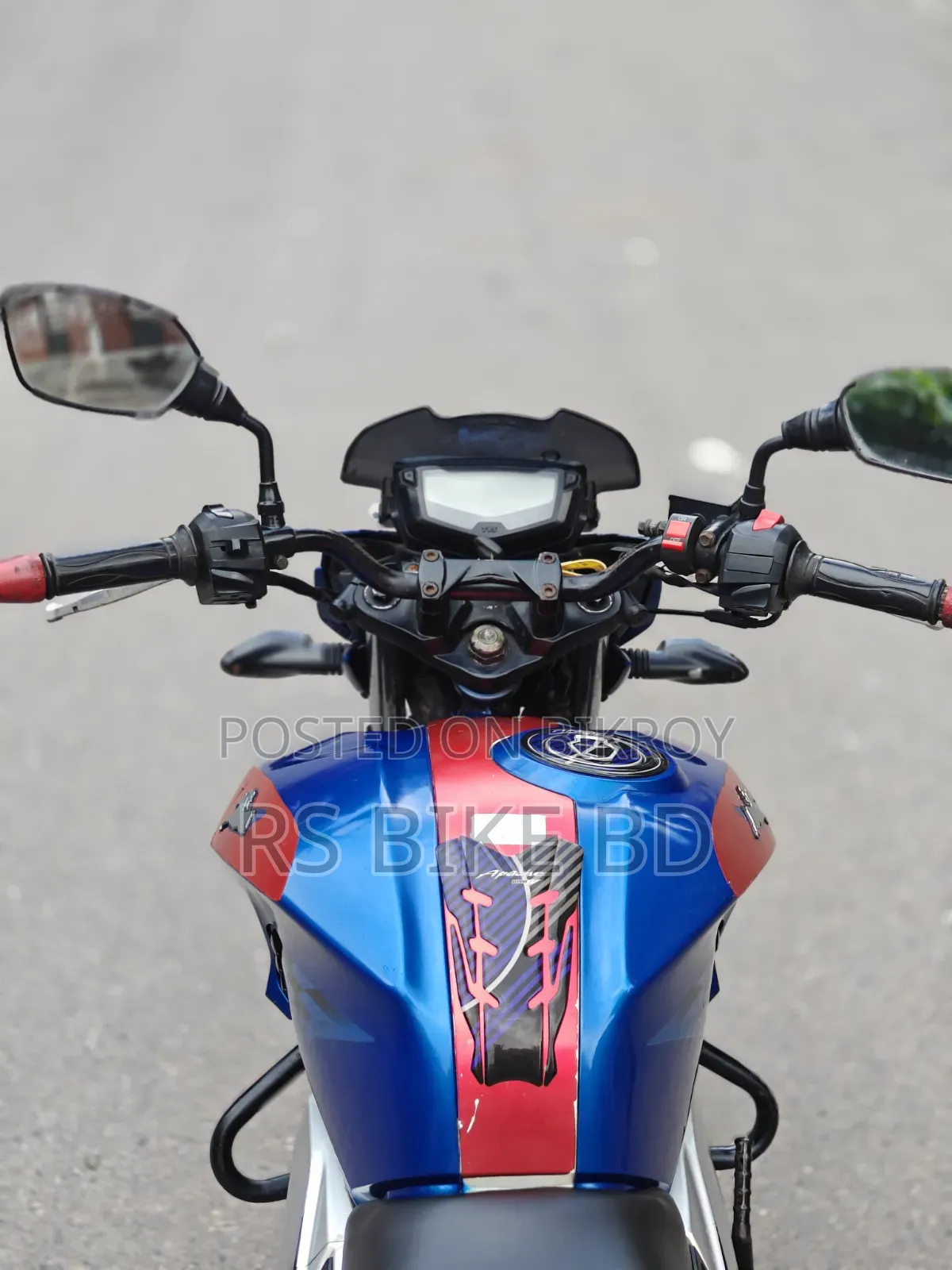 TVS Apache 160 4V 2019 Blue