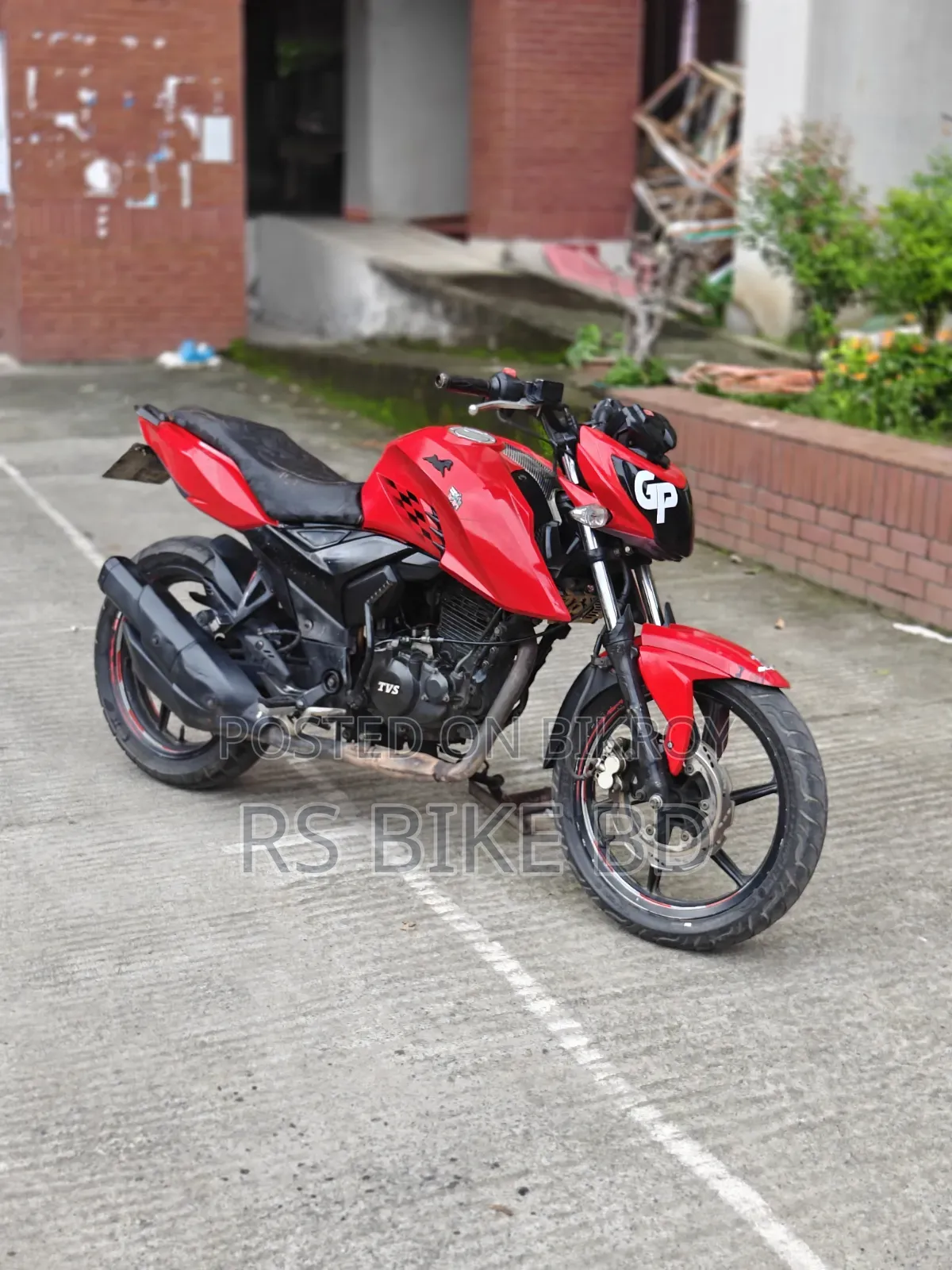 TVS Apache 160 4V 2019 Red