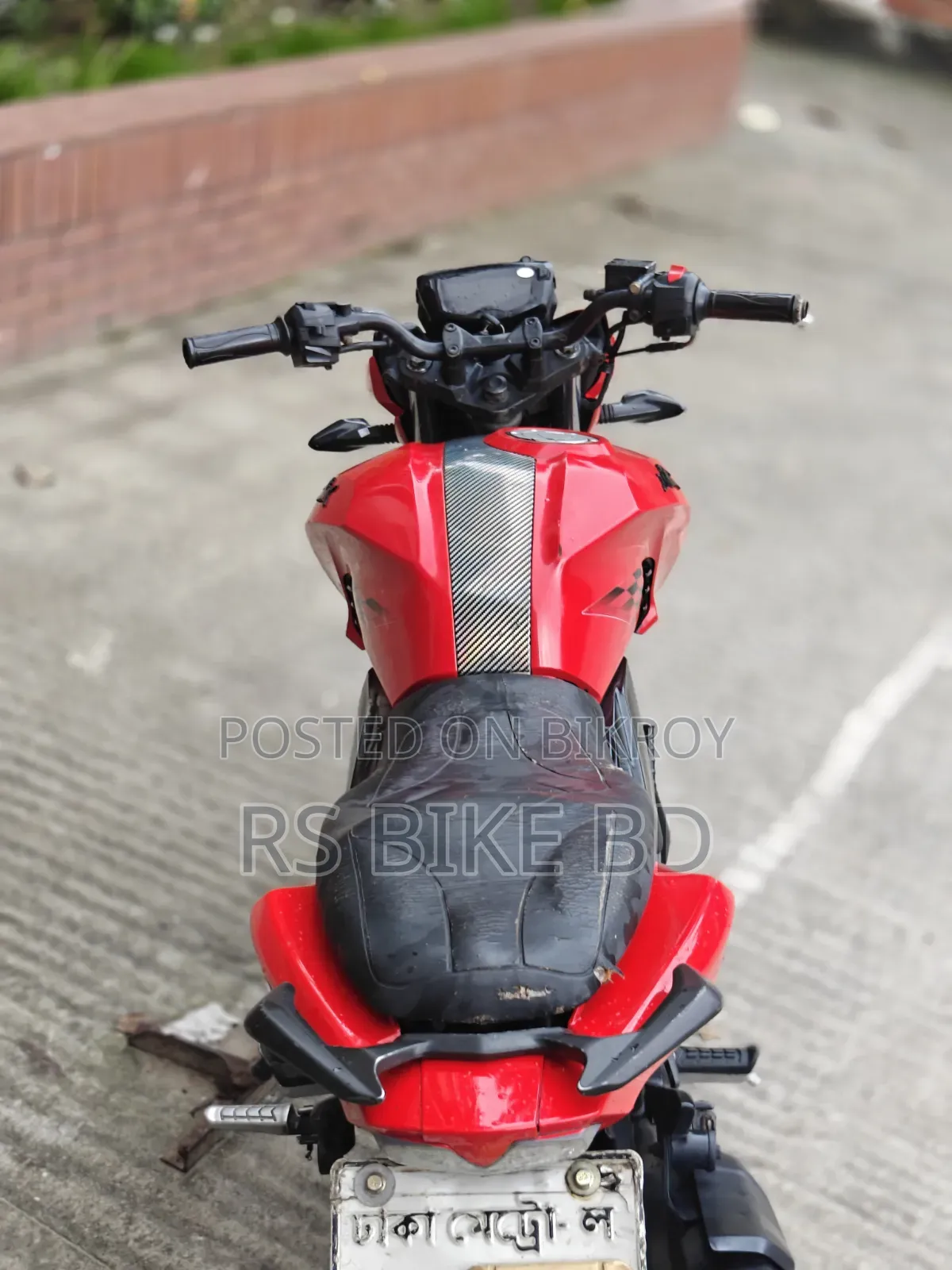 TVS Apache 160 4V 2019 Red