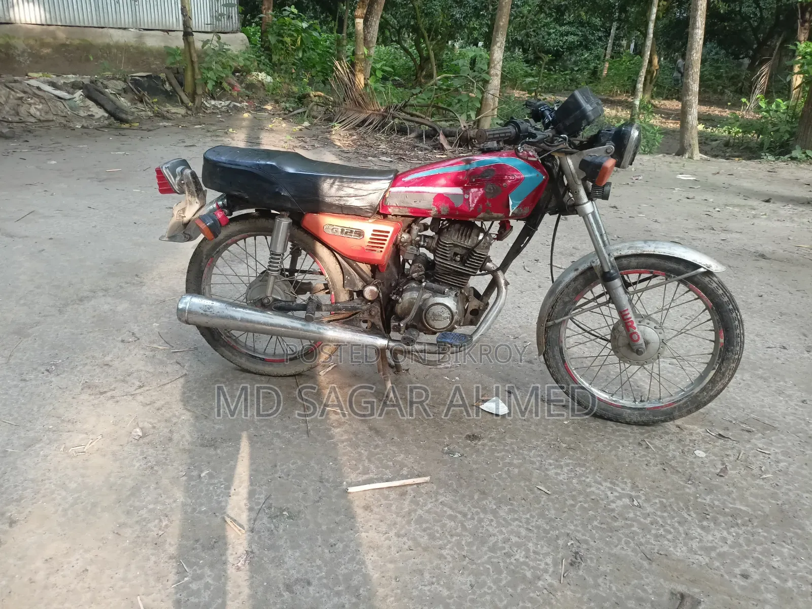 Red Motorcycle 2007