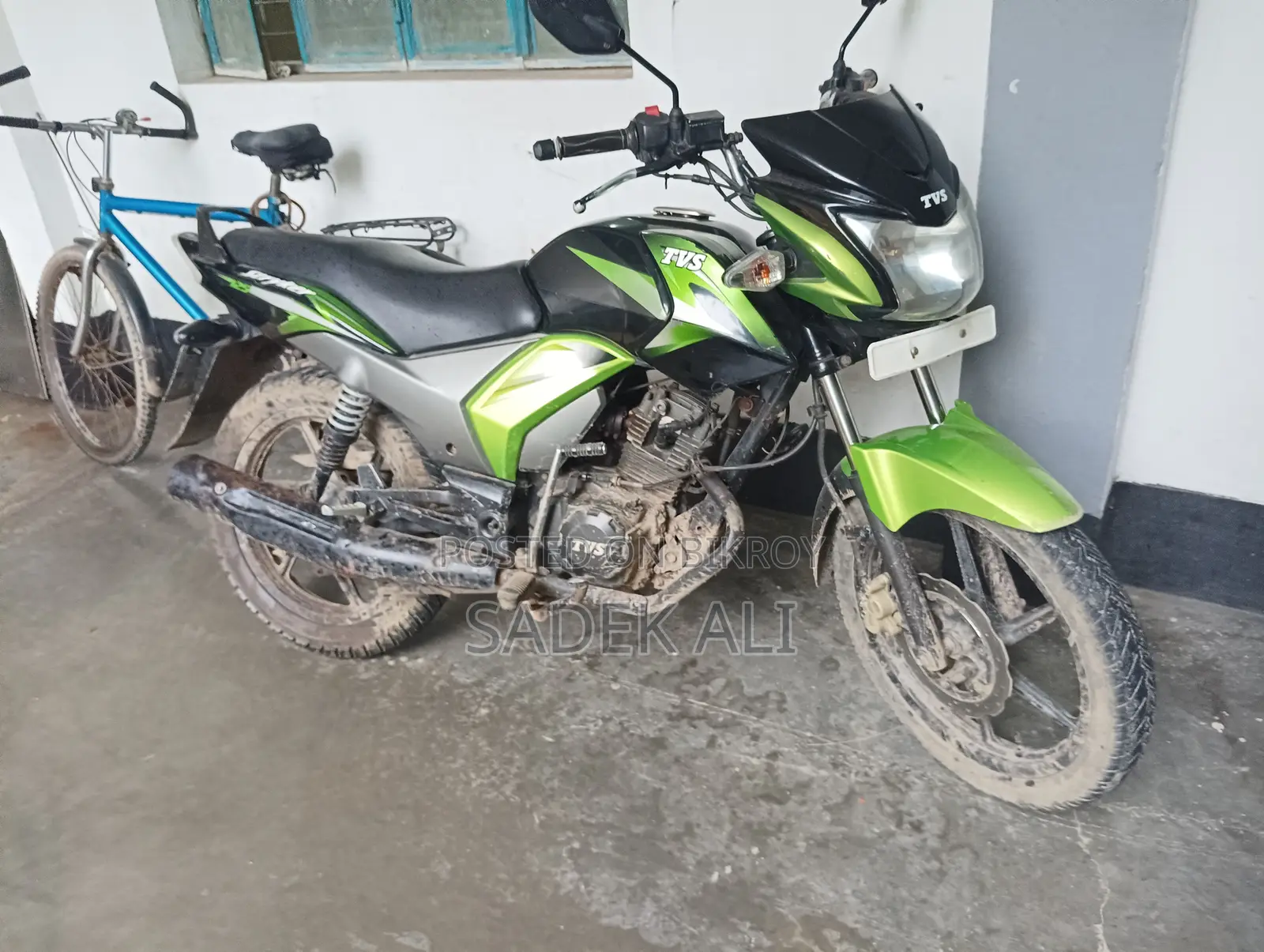 TVS Stryker 125 2019 Green