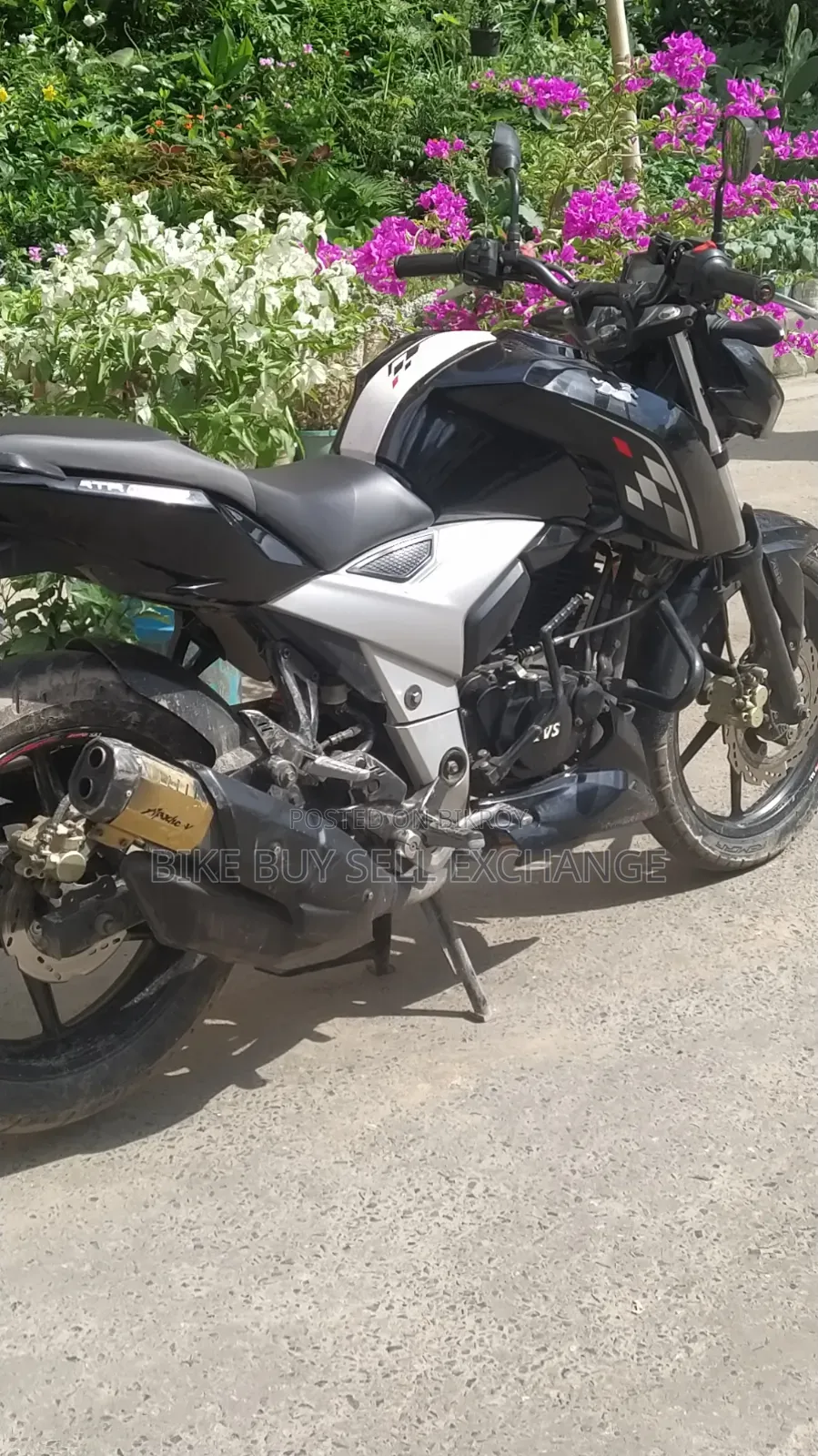 TVS Apache 160 4V 2024 Black