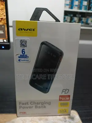 Awei P10K 10000mah 22.5W Fast Charging Digital Display Power Bank