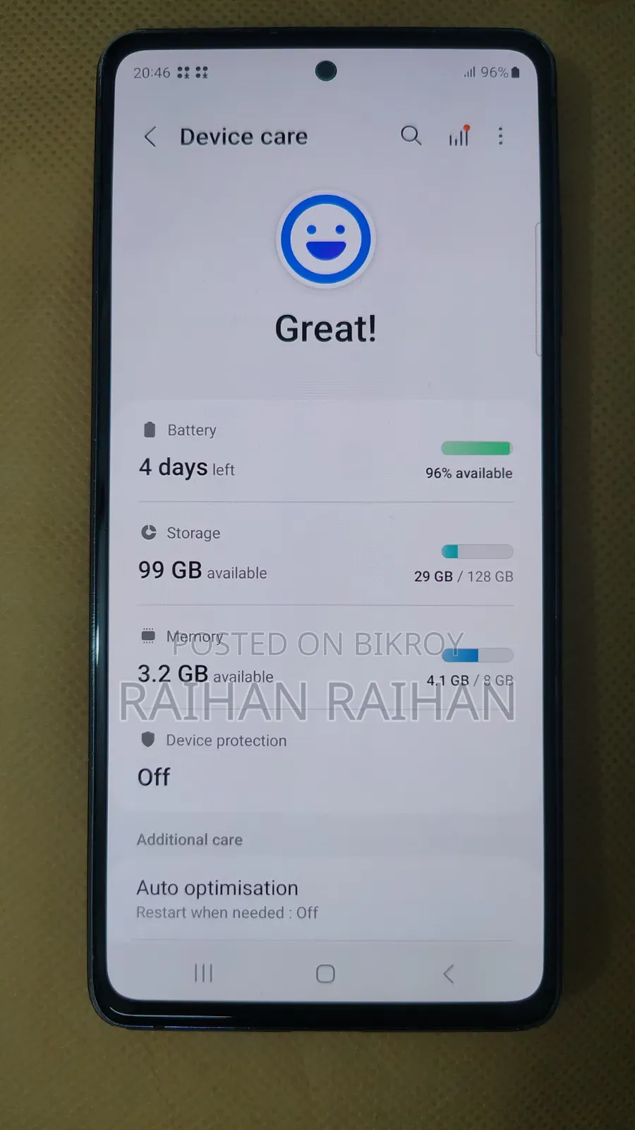 Samsung Galaxy S20 FE 128 GB Black