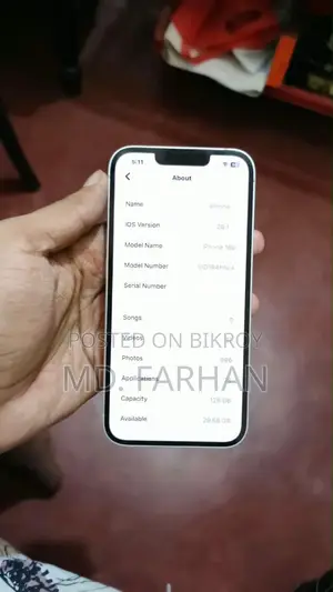 Apple iPhone 16e 128 GB White