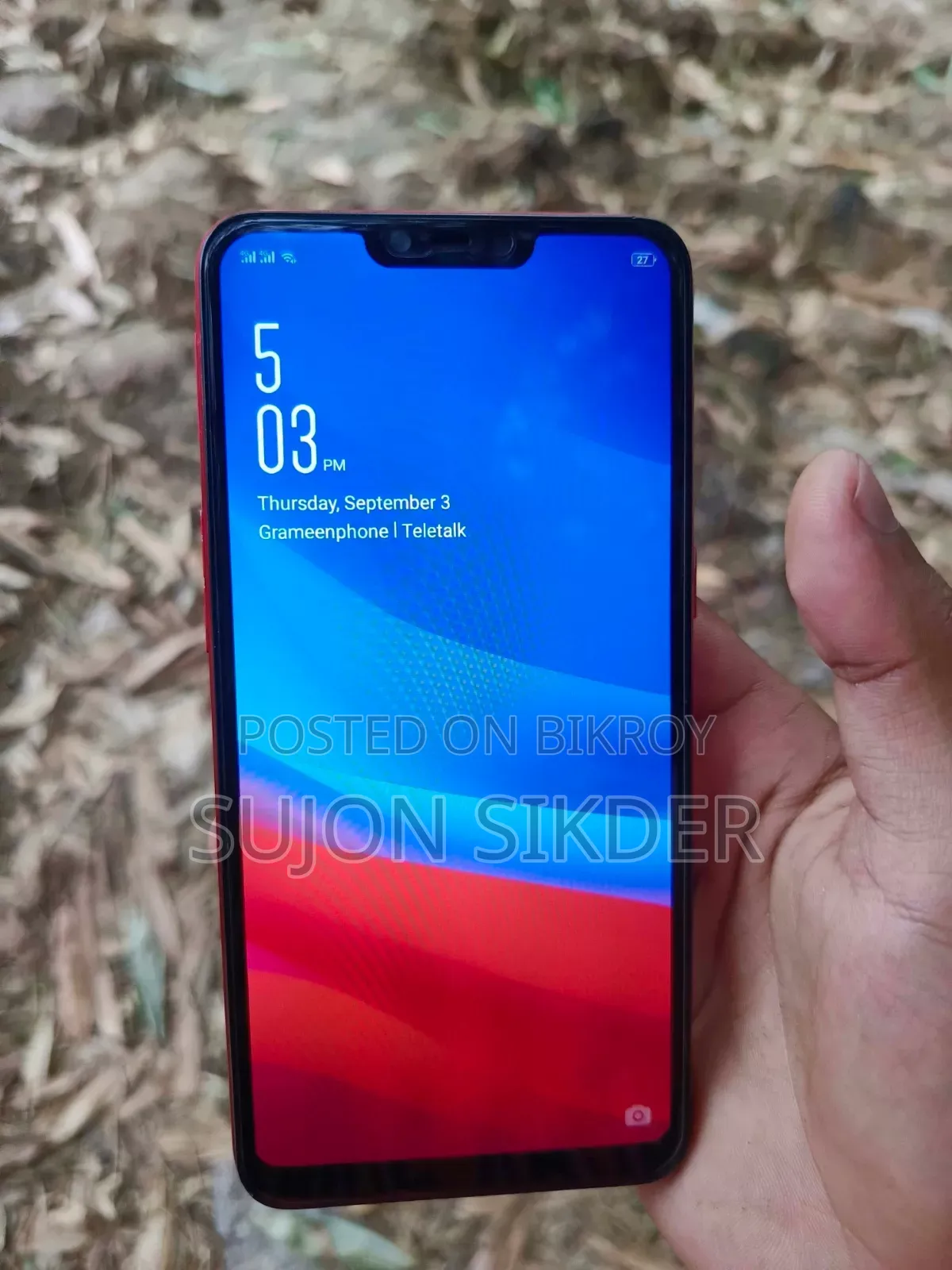 Oppo A3s 256 GB Red