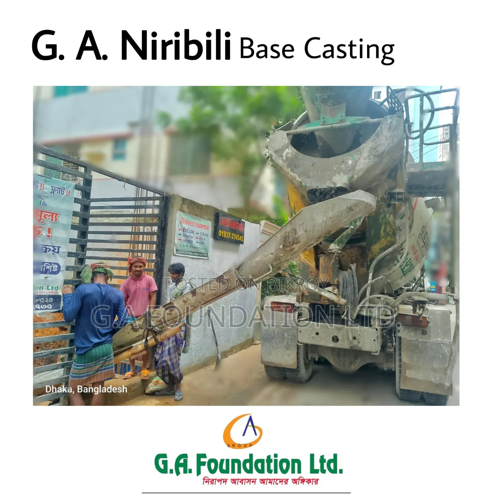 3 Bedroom Apartment in G. A. Niribili, Mirpur for sale