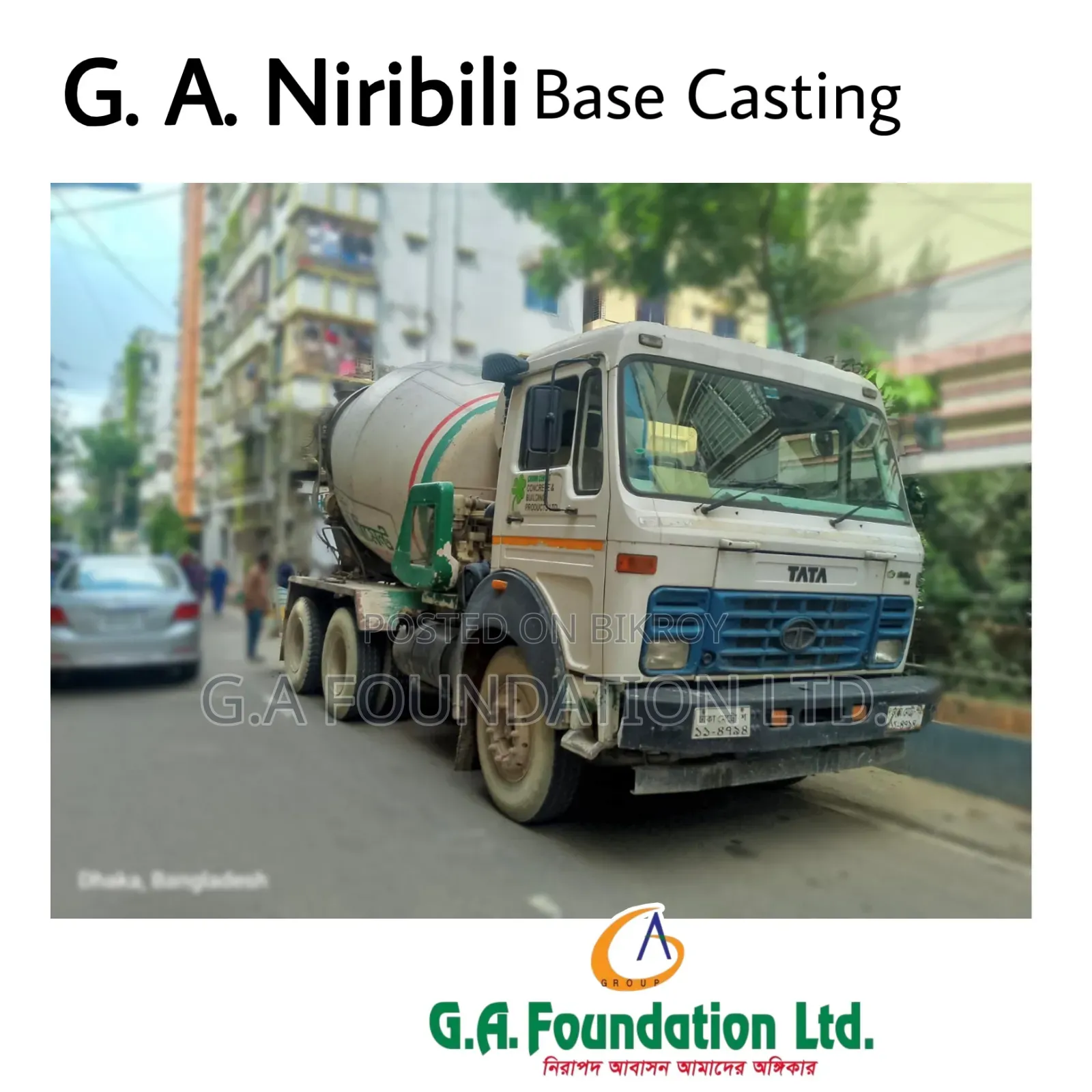 3 Bedroom Apartment in G. A. Niribili, Mirpur for sale