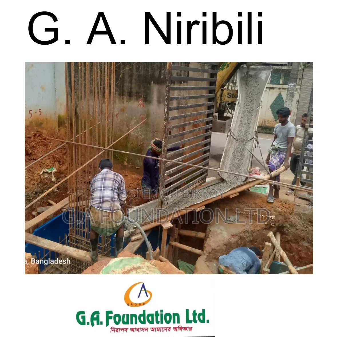 3 Bedroom Apartment in G. A. Niribili, Mirpur for sale