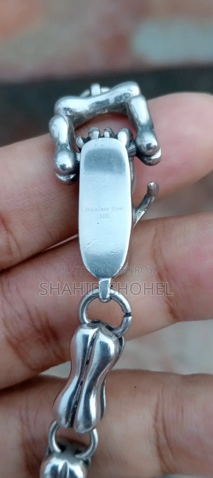 পুরুষদের জন্য স্টেইনলেস স্টিলের ব্রসলেট