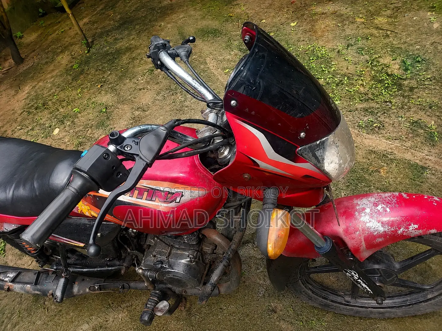 Bajaj Platina 100 2013 Red