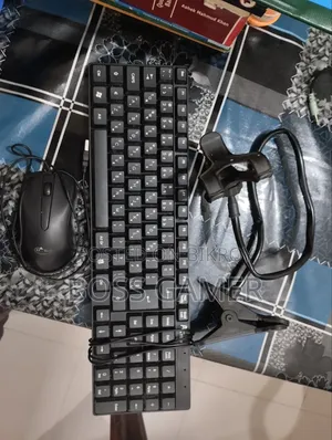 Keyboard + Mouse + Phone Stand Combo