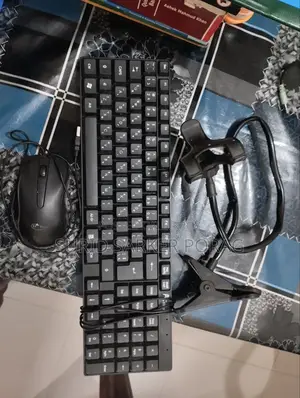 Keyboard + Mouse + Phone Stand Combo
