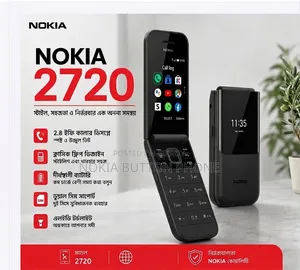 New Nokia 2720 Flip 512 GB Black