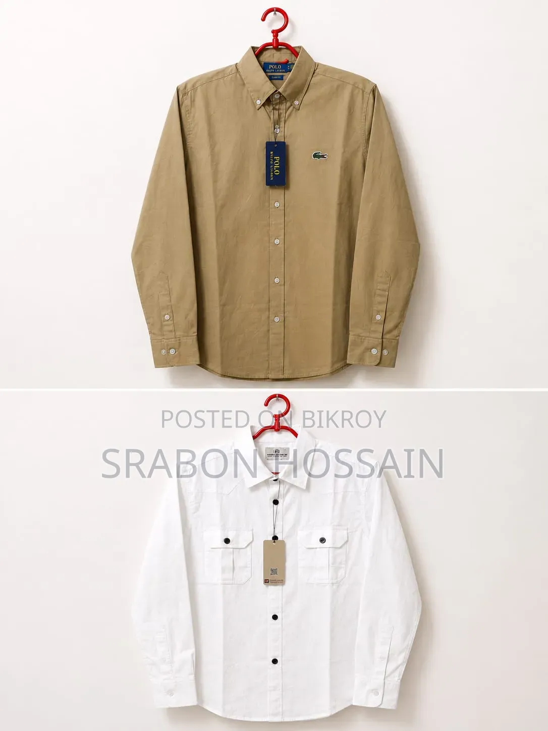 কটন ফ্রেবিক্স এর Shirt.যেকোনো সাইজ এভেইলেভল আছে।