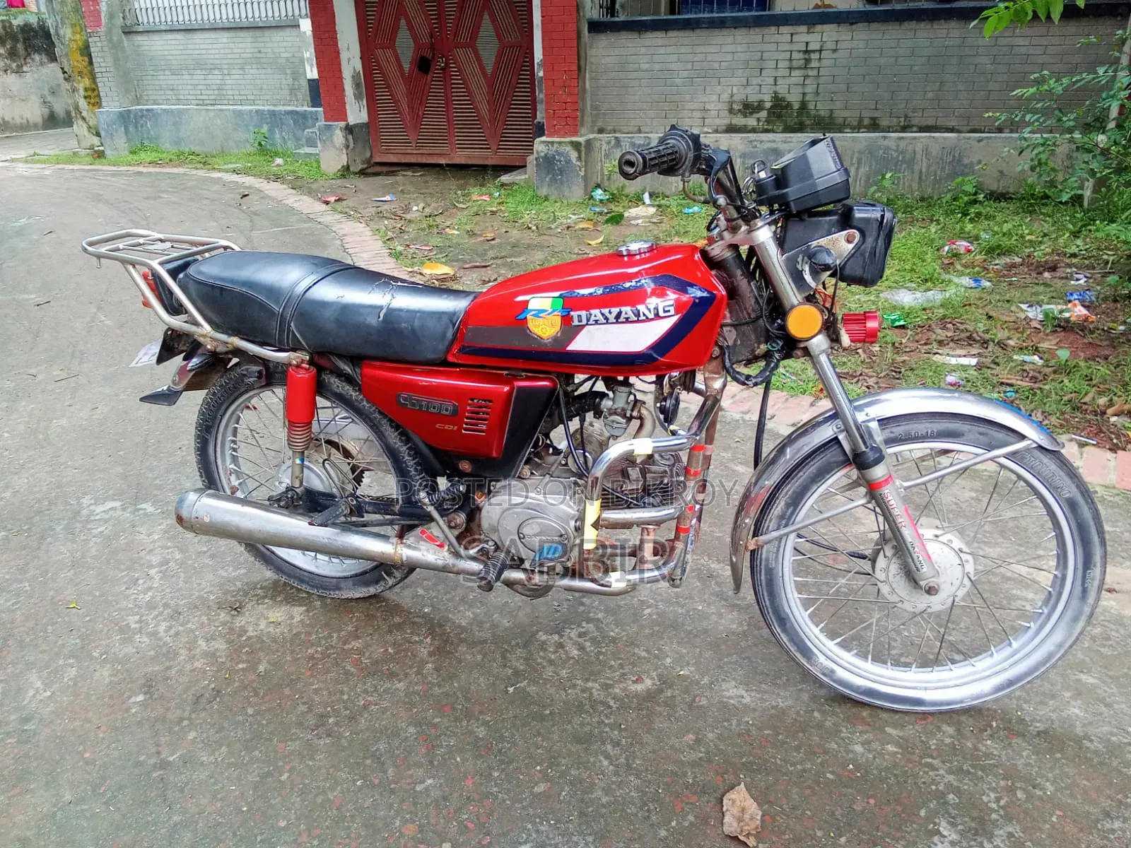 Dayang DY125-28 2008 Red