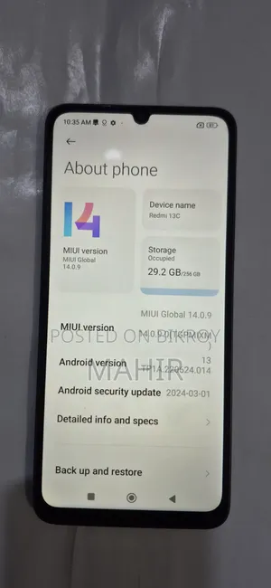 Xiaomi Redmi 13C 256 GB Black