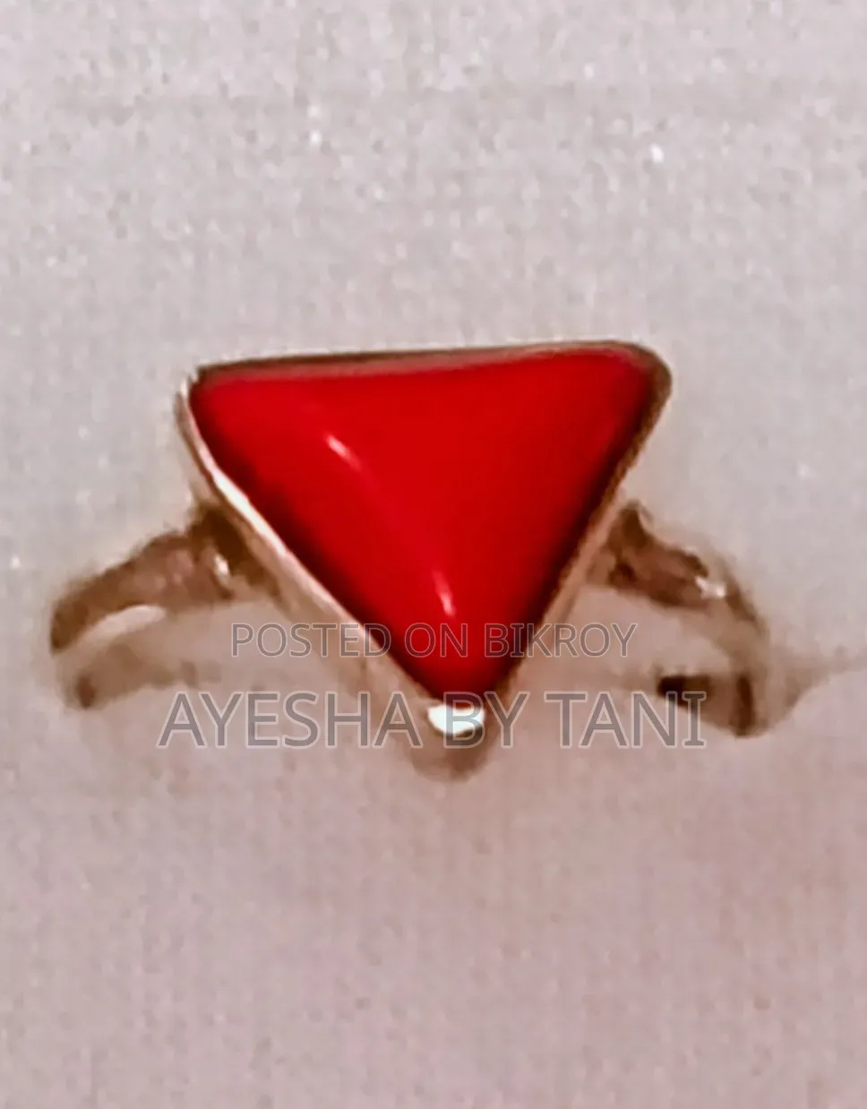 Red Coral Ring