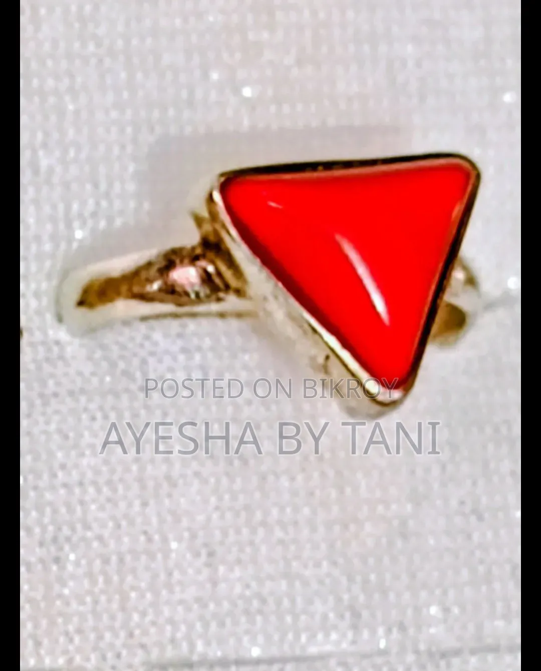 Red Coral Ring