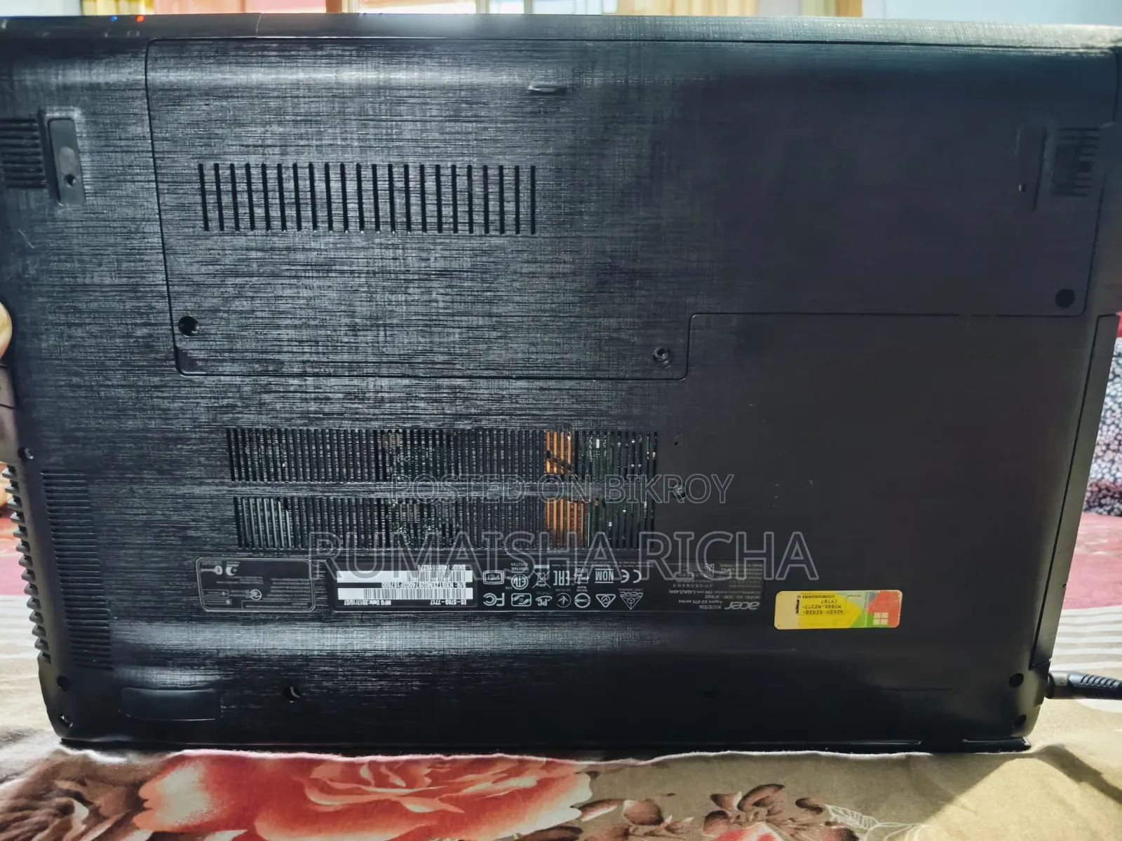 Laptop Acer Aspire E5-576G 4GB Intel Core i7 HDD 1T
