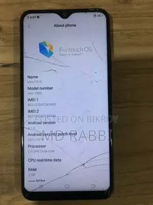 Vivo Y91c 32 GB Blue