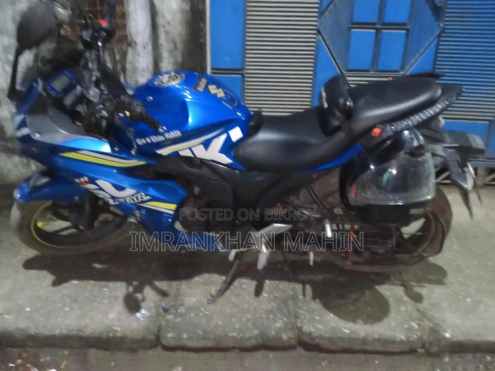 New Suzuki Gixxer SF 2020 Blue