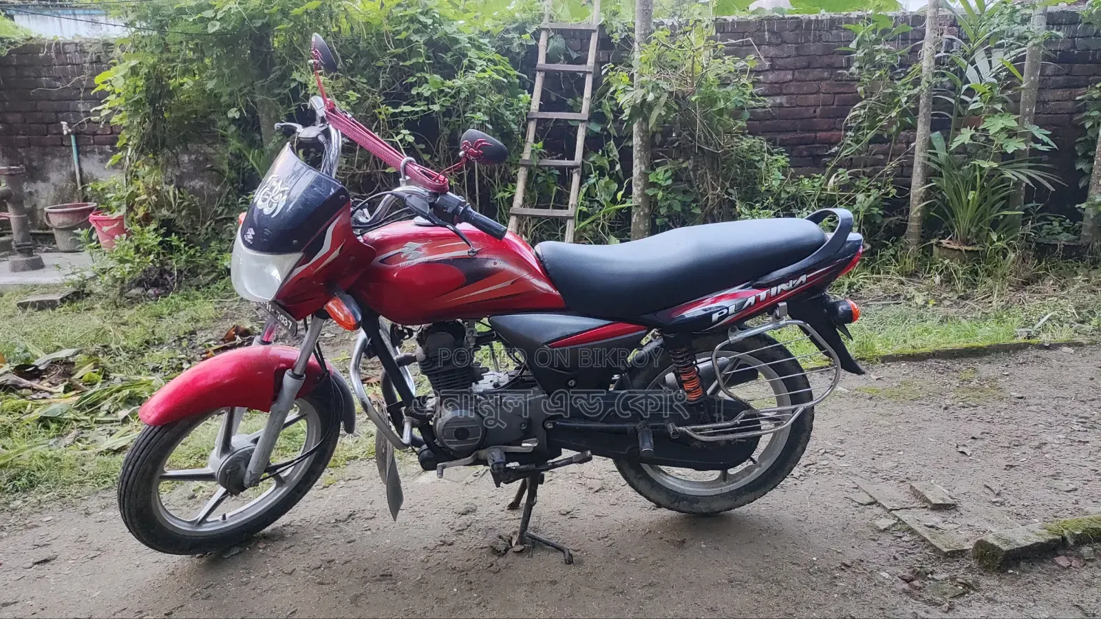 Bajaj Platina 110 2010 Red