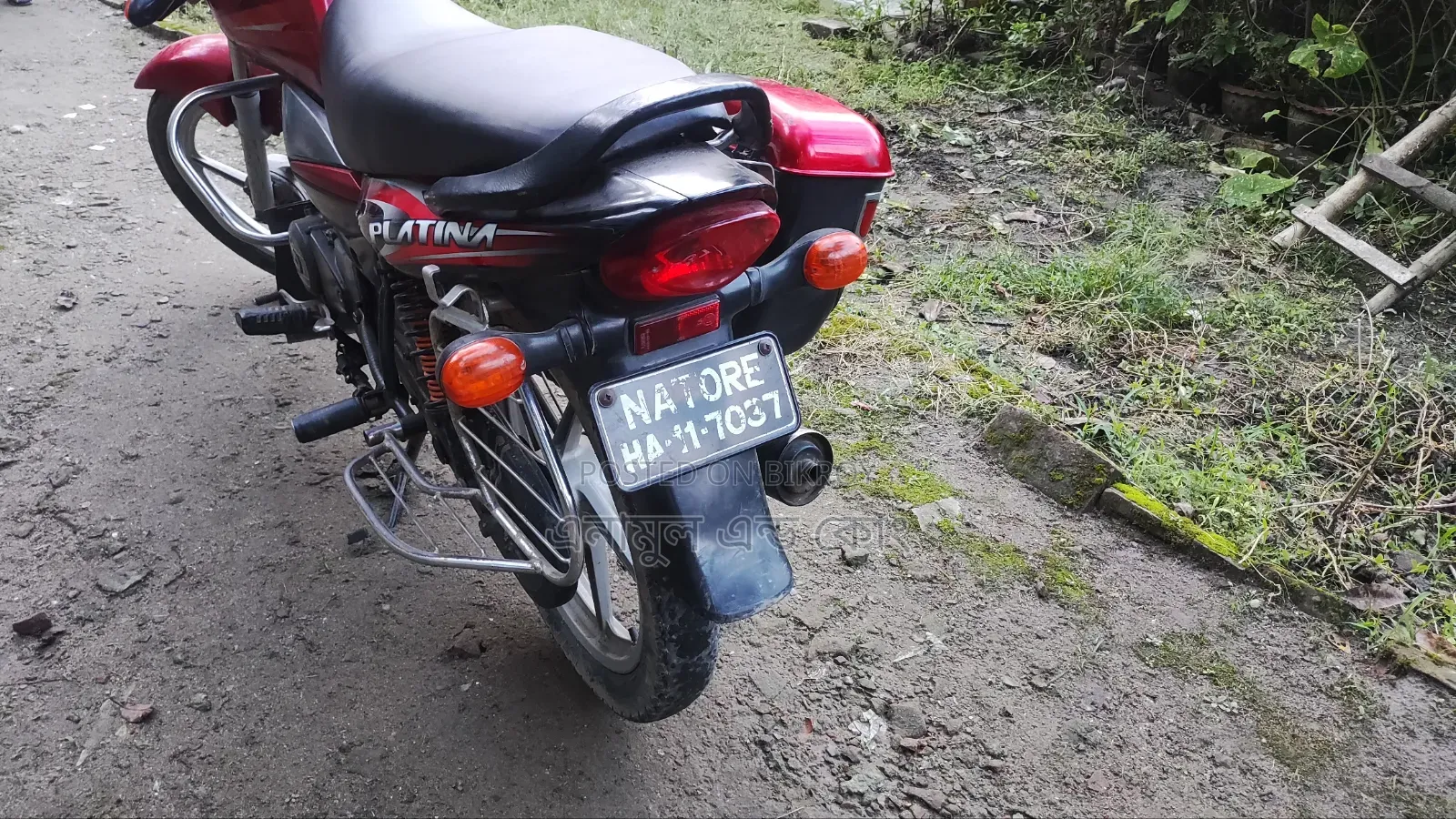 Bajaj Platina 110 2010 Red